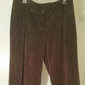 Lush Chocolate Brown Corduroy by Michael Khors